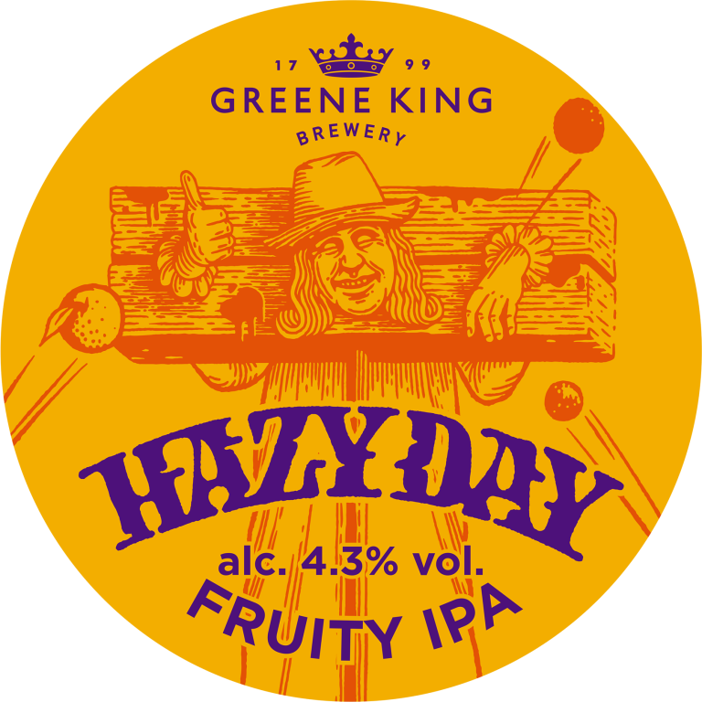 Greene King Hazy Day Fruity IPA logo Icon